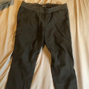 Black maternity jeggings